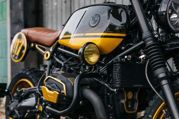 BMW Motorrad R9T Series Oil Cooler Cover (Indicator Fitting Hack) - Pair