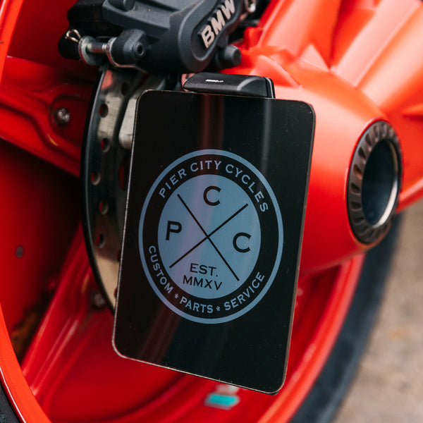 Pier City Custom Low Level Side Mount Number Plate Bracket