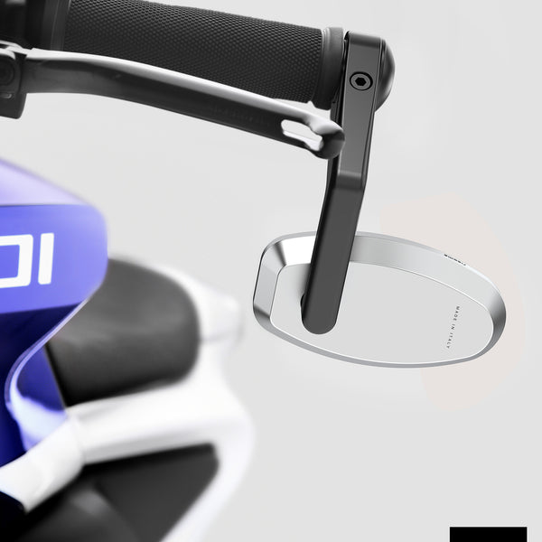 Rizoma Bar End Mirror - Reverse Retro