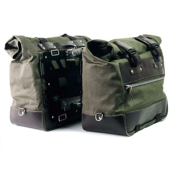 Par de maletas de lona Unit Garage Cult