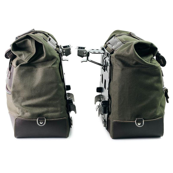 Par de maletas de lona Unit Garage Cult