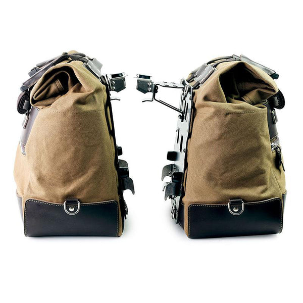 Par de maletas de lona Unit Garage Cult