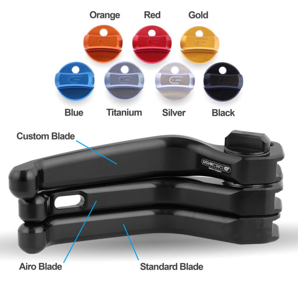 Oberon Performance Adjustable Brake Lever - Black