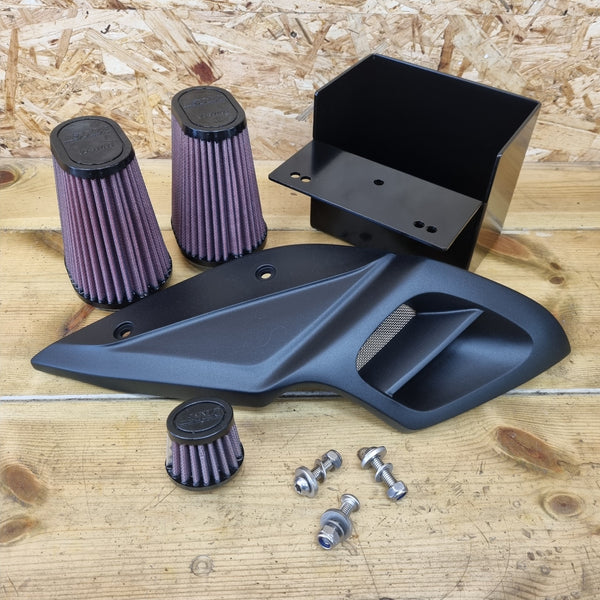 Pier City Custom BMW R9T Air Box Removal Kit with PCC Air Intake Cover