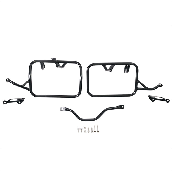 Portaequipajes de acero inoxidable Unit Garage Serie R12 - Negro