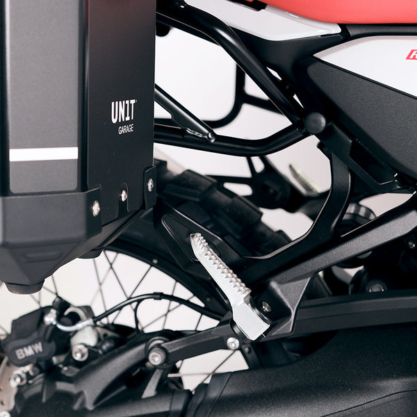 Portaequipajes de acero inoxidable Unit Garage Serie R12 - Negro