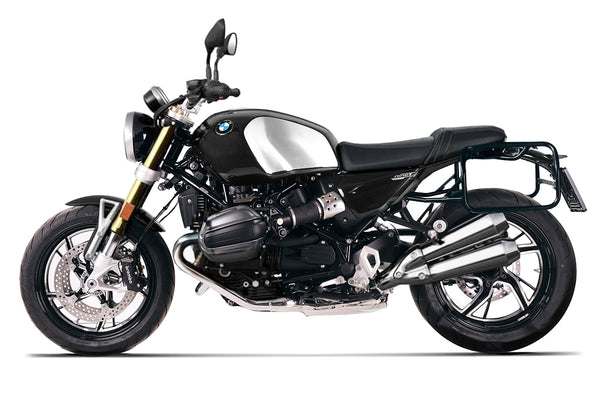 Portaequipajes de acero inoxidable Unit Garage Serie R12 - Negro