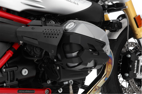 Wunderlich BMW R9T Cylinder Head Protectors 2021 Models - Black