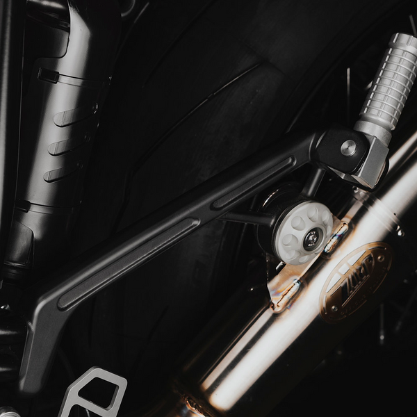 Le Motographe BMW R9T Machined Pillion Footpeg Brackets