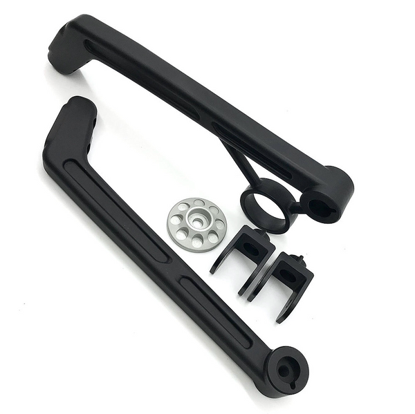 Le Motographe BMW R9T Machined Pillion Footpeg Brackets