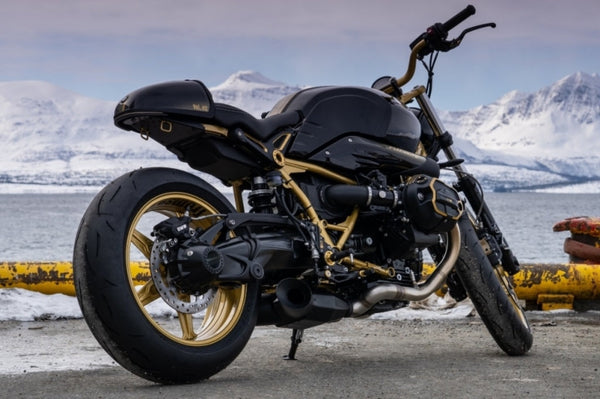 G&G Bike BMW R9T Low Box Full DeCat Exhaust System