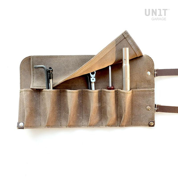 Unit Garage Tool Roll - Suede