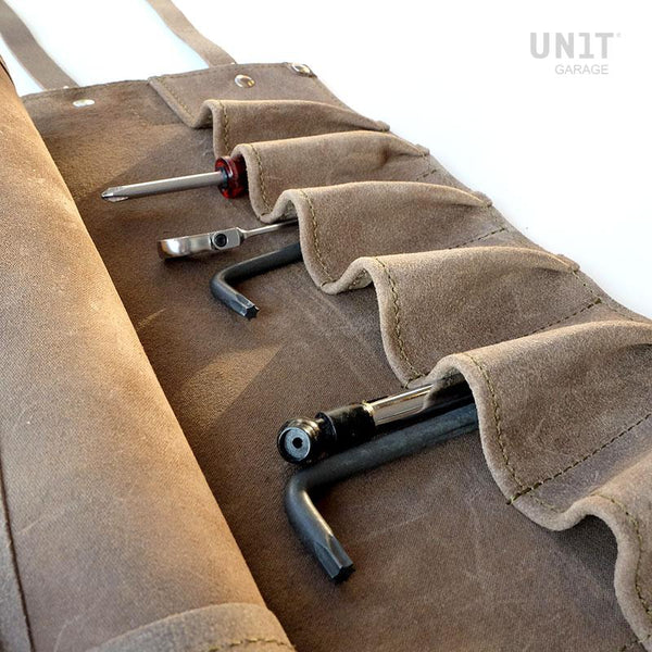 Unit Garage Tool Roll - Suede