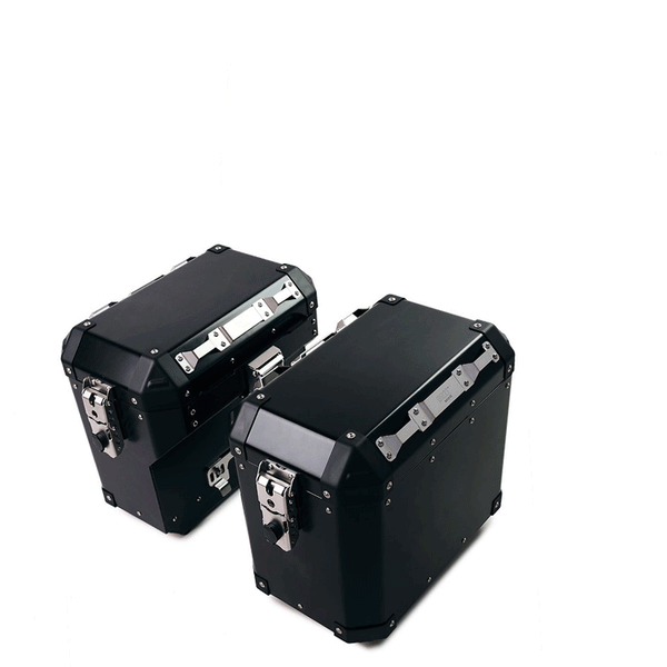 Unit Garage BMW R9T Atlas Aluminium Luggage Pair - 40l & 34l