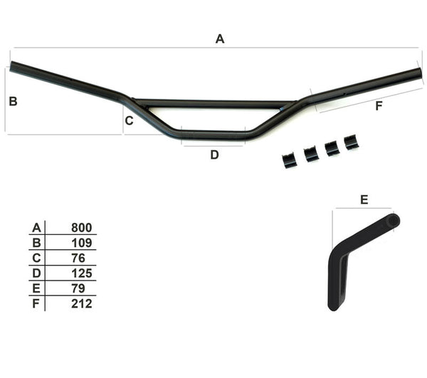 Unit Garage BMW R9T Handlebars Low