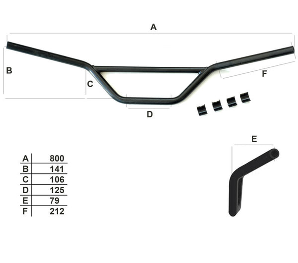 Unit Garage BMW R9T Handlebars Ergo
