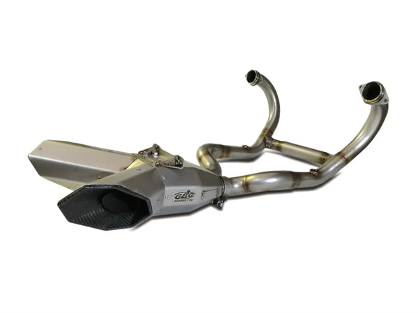 G&G Bike R9T Series Low Box Full DeCat Exhaust System - 2021-23 Models