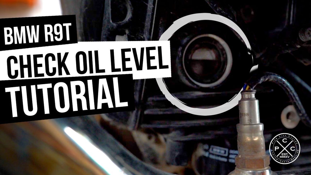 PIER CITY CYCLES TUTORIAL - Checking the Oil Level on the BMW R9T ...
