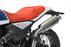 HP Corse R12 G/S SP-1 Short Titanium Silencer - Satin FOR USE WITH PILLION FOOT PEGS ONLY