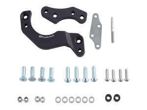 Wunderlich R12 G/S  Rider Footpeg Lowering Kit - Black