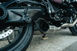 G&G Bike BMW R9T Low Box Full DeCat Exhaust System