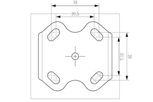 Wunderlich R9T Series Sat Nav Mounting Bracket