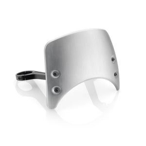 Rizoma R9T Series Headlight Fairing Cover Low - Silver