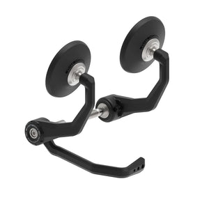 Evotech Retro Bar End Mirrors With Brake Lever Protector