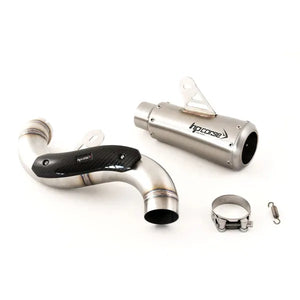 HP Corse GP-07 High Level Satin Stainless Steel Silencer