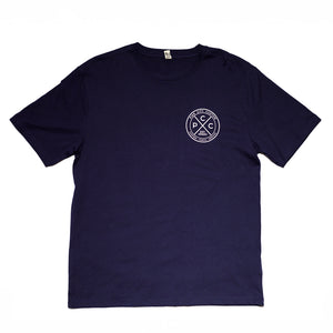 Camiseta Pier City Cycles OG2 - Azul marino/blanco