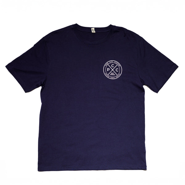 Camiseta Pier City Cycles OG2 - Azul marino/blanco