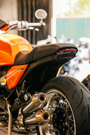 Bandeja inferior trasera Pier City Custom R12 Series - R12 nineT y R12S