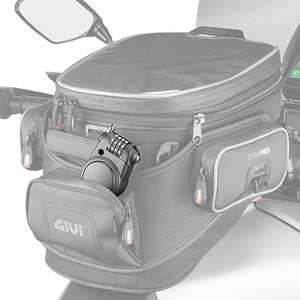 Givi Padlock With Retractable Wire and Combination Lock