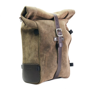 Unit Garage R9T Series Waxed Suede Pure Pannier & Single Luggage Rack