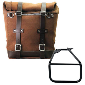 Unit Garage R12 Series Scram Waxed Suede Pannier & Luggage Rack