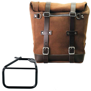 Unit Garage R12 Series Scram Waxed Suede Pannier & Luggage Rack