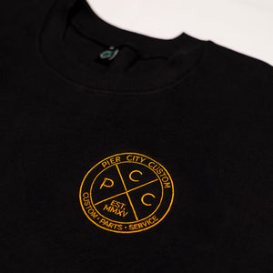 Pier City Cycles OG2 Sweatshirt - Black/Gold