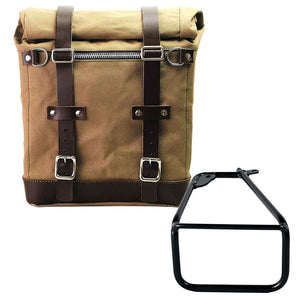 Alforja y portaequipajes de lona Scram serie R12 de Unit Garage