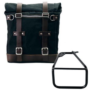 Alforja y portaequipajes de lona Scram serie R12 de Unit Garage