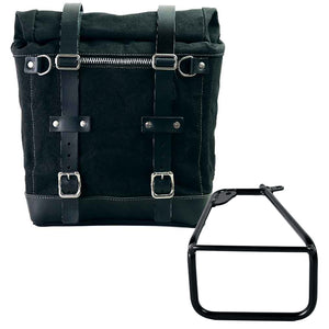 Alforja y portaequipajes de lona Scram serie R12 de Unit Garage