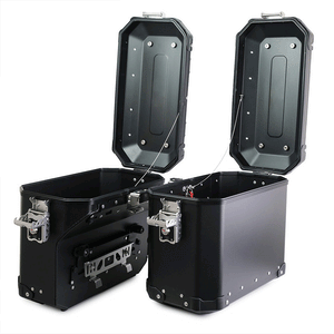 Unit Garage R12 Series Atlas Aluminium Panniers & Luggage Rack - 39l & 32l