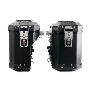 Unit Garage R12 Series Atlas Aluminium Panniers & Luggage Rack - 39l & 32l