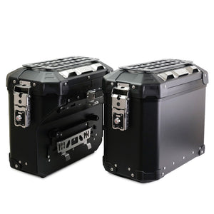 Unit Garage R12 Series Atlas Aluminium Panniers & Luggage Rack - 39l & 32l