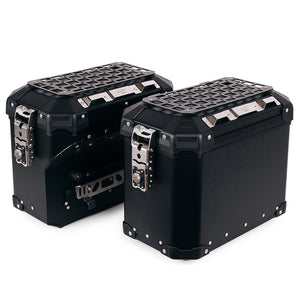 Par de maletas de aluminio Unit Garage Atlas (47 l y 41 l)