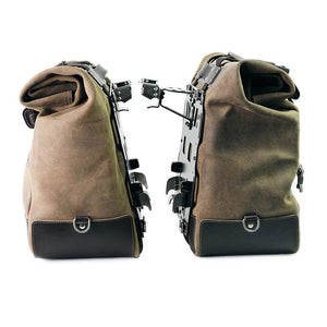 Unit Garage Cult Waxed Suede Luggage - Pair