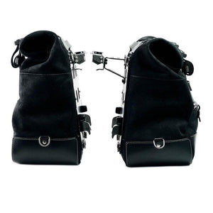 Unit Garage Cult Waxed Suede Luggage - Pair