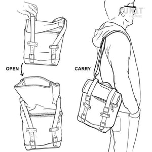 Unit Garage Canvas Pannier