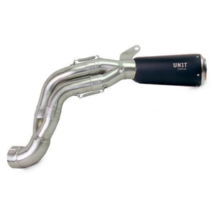 Unit Garage R9T Series Scrambler 1-2-1 Exhaust - Black