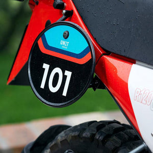 Unit Garage Number Board Numeral Sticker Set