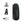Unit Garage R9T Series High Level Aluminium Mudguard - Black